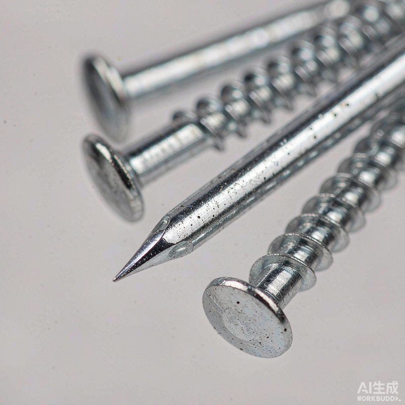 Nail point and head detail